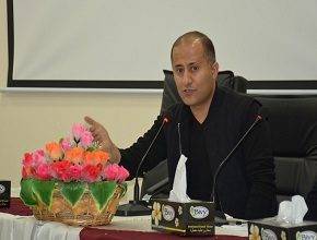 Kurdish language department organized a lecture on the art of scriptwriting