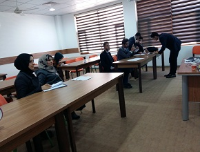 The psychological first-aid course was finished