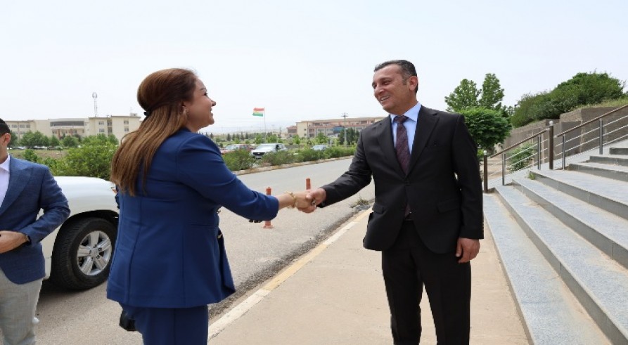 The President of Duhok Polytechnic University visited the University of Zakho
