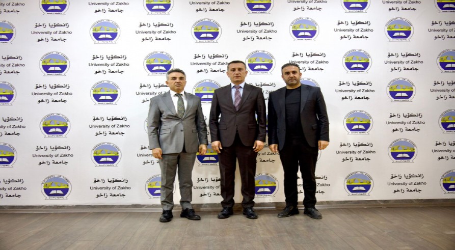 The Director of Rzgari district visited the University of Zakho