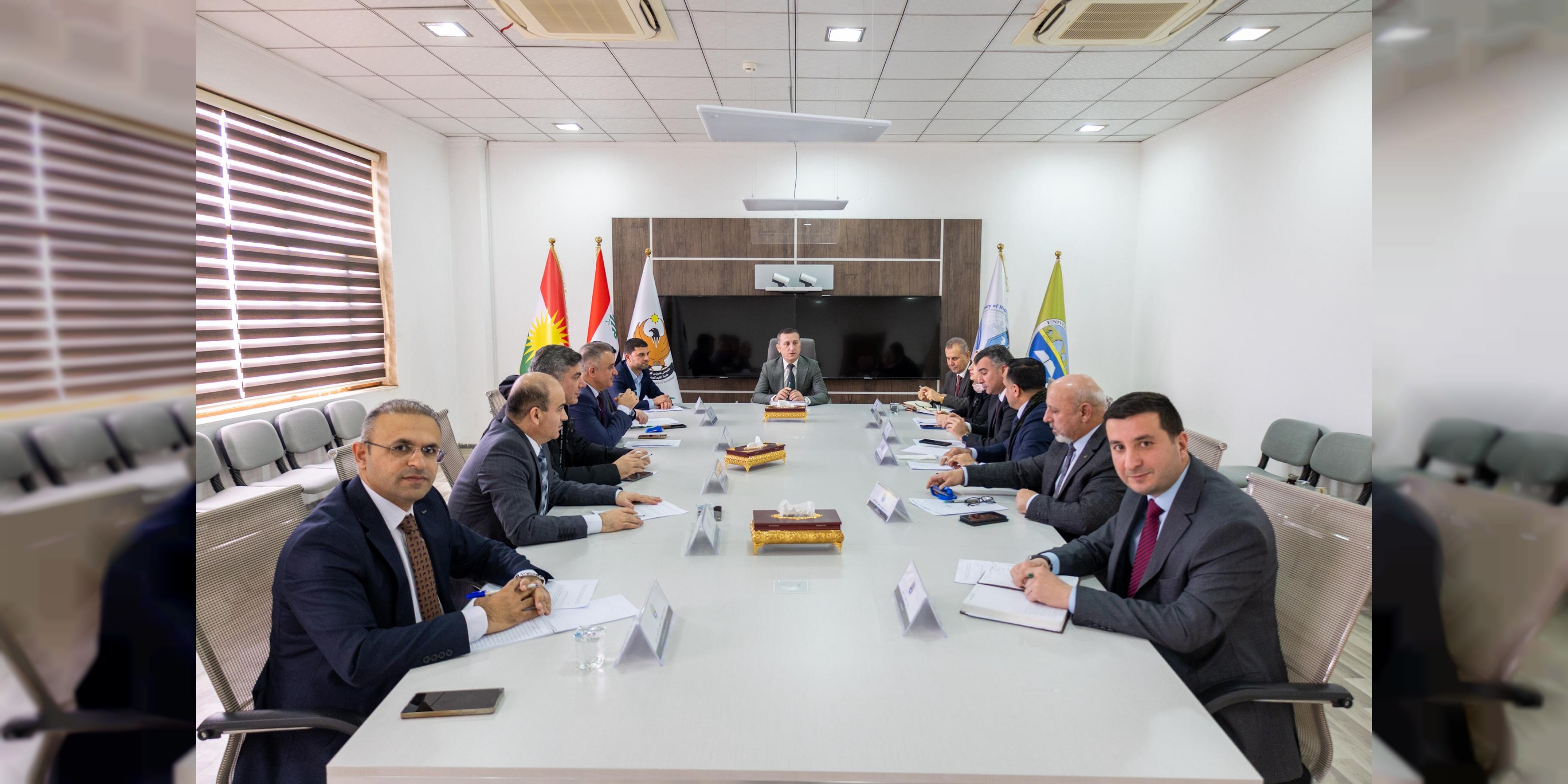 University of Zakho Council Convenes on the Implementation of Online Learning